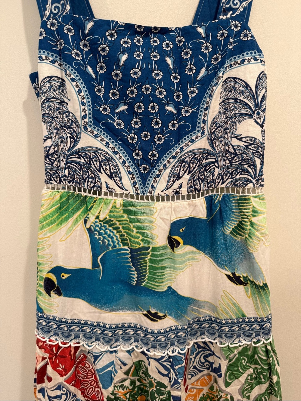 FARM Rio Valeria Tiered Maxi Dress made - Picture 8 of 8